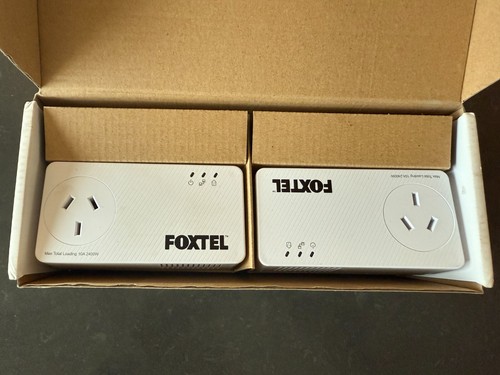 Powerline Adapter NetComm Wireless Foxtel 500Mbps Internet Extender - 第 1/2 張圖片