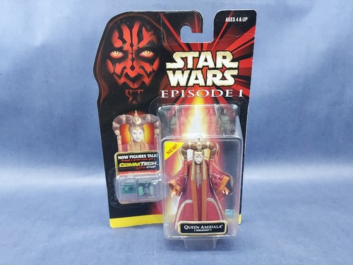 Star Wars Episode 1 Darth Maul Tatooine & Queen Amidala Coruscant Figuren Sealed - Bild 8 von 12