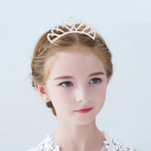 Coronas Tiaras Cristal Perla Novia Boda Corona para Mujer Princesa Tiara - Imagen 68 de 76