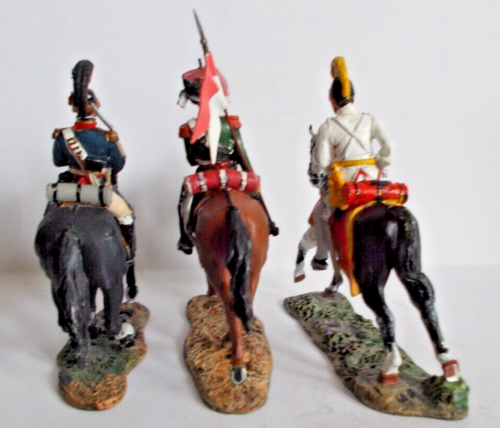 DEL PRADO CAVALRY - THREE MOUNTED SOLDIERS - DRAGON / CUIRASSIER - Picture 10 of 17