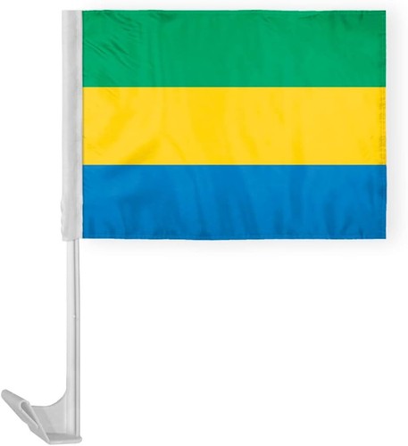 Bandiera AGAS Gabon - Multi Variazione - Bandiere Internazionali - Foto 12 di 13