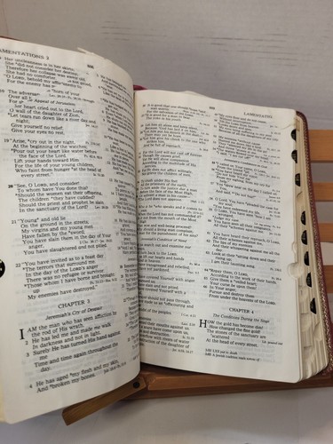 Nelson Open Bible 1985 KJV Expanded Edition Genuine Leather 456bg - Picture 17 of 21