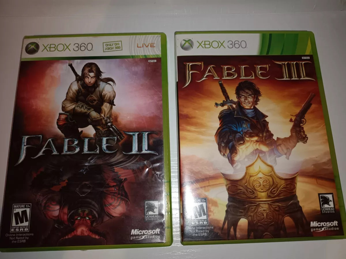 Fable III 3 + The Journey - Games XBOX 360 - Game Lot - Working