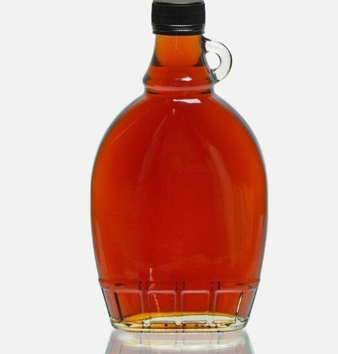 12Oz Glass Maple Syrup Bottles with Loop Handle & Tamper Evident Lids Case of 12 - Bild 5 von 5