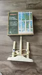 Vintage 3 Light Electric Candolier Christmas Candles Window Decoration