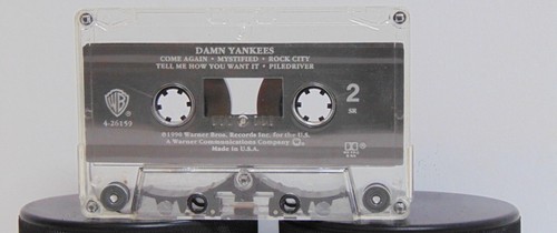 Damn Yankees – Damn Yankees - 1990 Warner Bros. 9 26159-4 Cassette Tape, Album - Picture 5 of 7