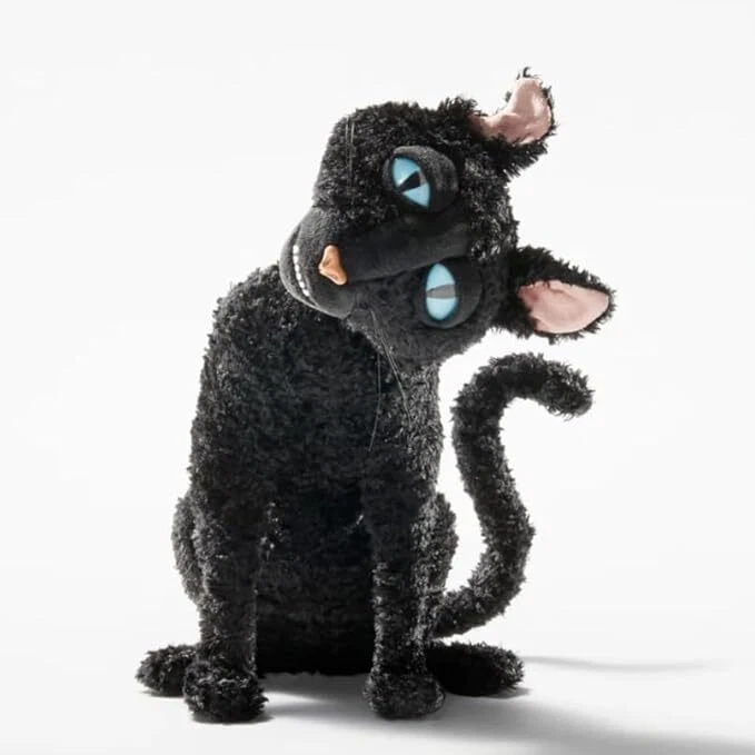 Horror Film Coraline Katze Plüsch Cartoon Anime Spielzeug Fluffy Gefüllte Puppe - Bild 3 von 4
