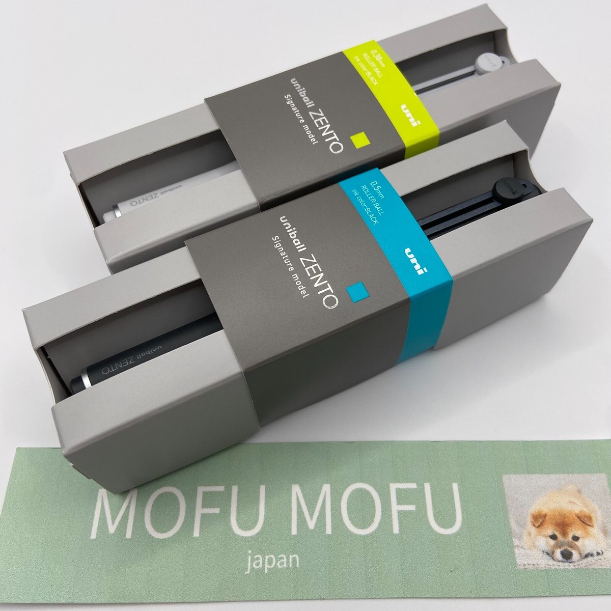 uniball ZENTO Signature model 2色 Mitsubishi Pencil Uniball ZENTO Signature Model Set Silver