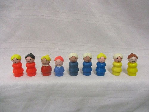 Fisher Price Little People Play Family Pick 1 Mom Lady Wife Girl Woman  - Picture 1 of 30