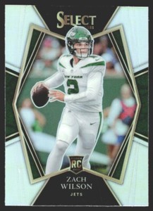 2021 Panini Select Premier Level Rookie Silver Zach Wilson #144 SC1