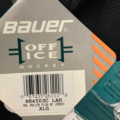 Los Angeles Kings Bauer "Off Ice" Roller Hockey Jersey, New With Tags, Men's XL - Picture 4 of 5