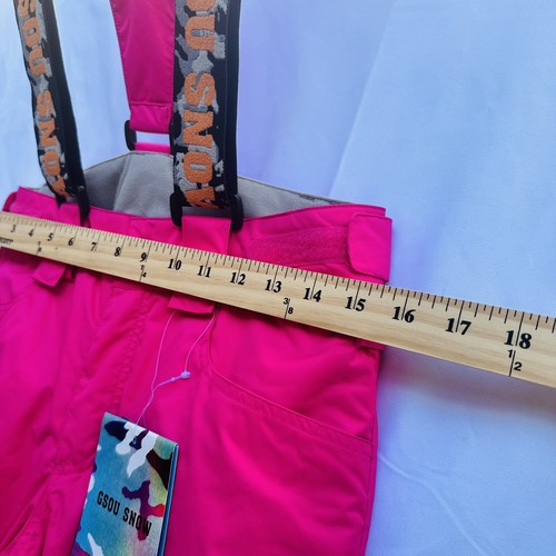 Gsou Snow Damen Rose Thermo warm hoch wasserdicht winddicht Snowboard GRÖSSE XS - Bild 14 von 18