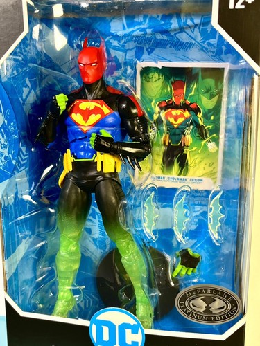 2024 McFarlane Platinum - DC Multiverse - BATMAN/SUPERMAN FUSION Action Figure - Picture 2 of 5