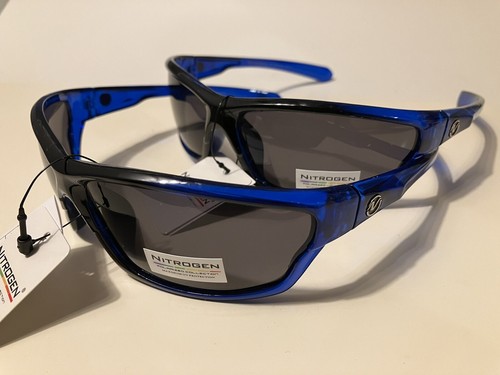 Nitrogen Polarized Sunglasses Black Blue Smoke Lens 2 Pair For $17 PZ-NT7032 6 - Picture 18 of 18