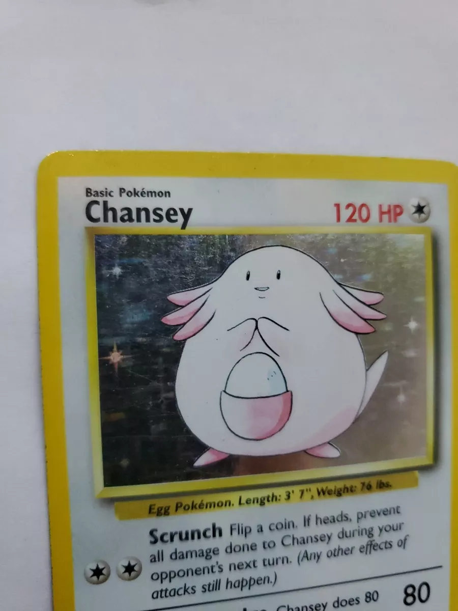 Cartas Pokemon Originais Base Set Chansey Hitmonchan - Vinted