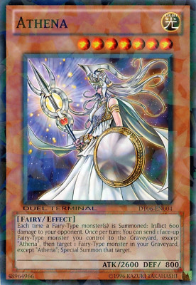 DT06-EN004 Duel Terminal Near Mint Parallel Rare 1x Athena
