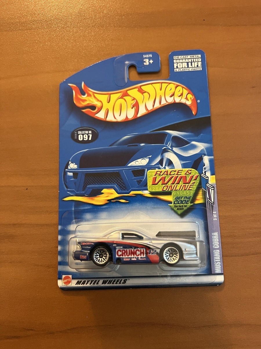 ミニカー Hot Wheels 1998 Mustang Cobra Hot Wheels 1998 Ford Mustang Cobra Nestlé Crunch Chocolate