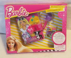 barbie stationery set