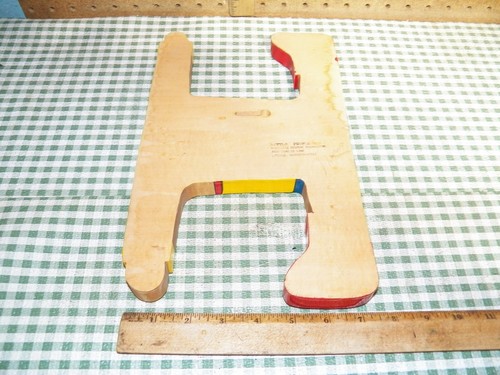 Placa de pared vintage de madera hecha a mano "Wonder Woman" - Imagen 4 de 4