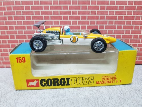 Corgi No 159 COOPER -MASERATI F1 RACING CAR . - Picture 2 of 21