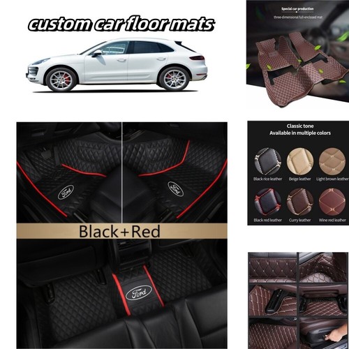 For Ford All Models Car Floor Mats Waterproof Custom Auto Cargo Liners Carpets - Imagen 5 de 33