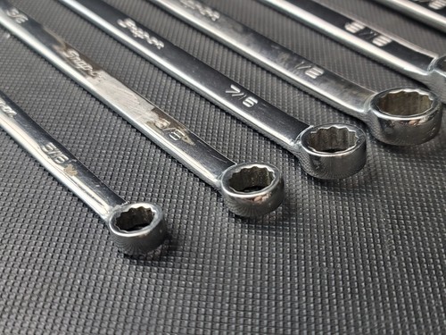 SNAP ON SAE 12 POINT COMBO WRENCH SET 5/16 - 13/16 8 PC - Bild 7 von 20