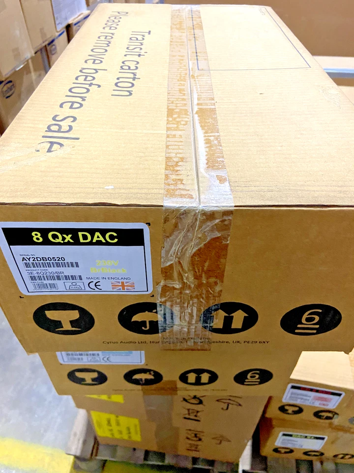 Cyrus Audio integrated amp 8 Qx DAC  Black Brand NEW Factory Sealed - Bild 3 von 3