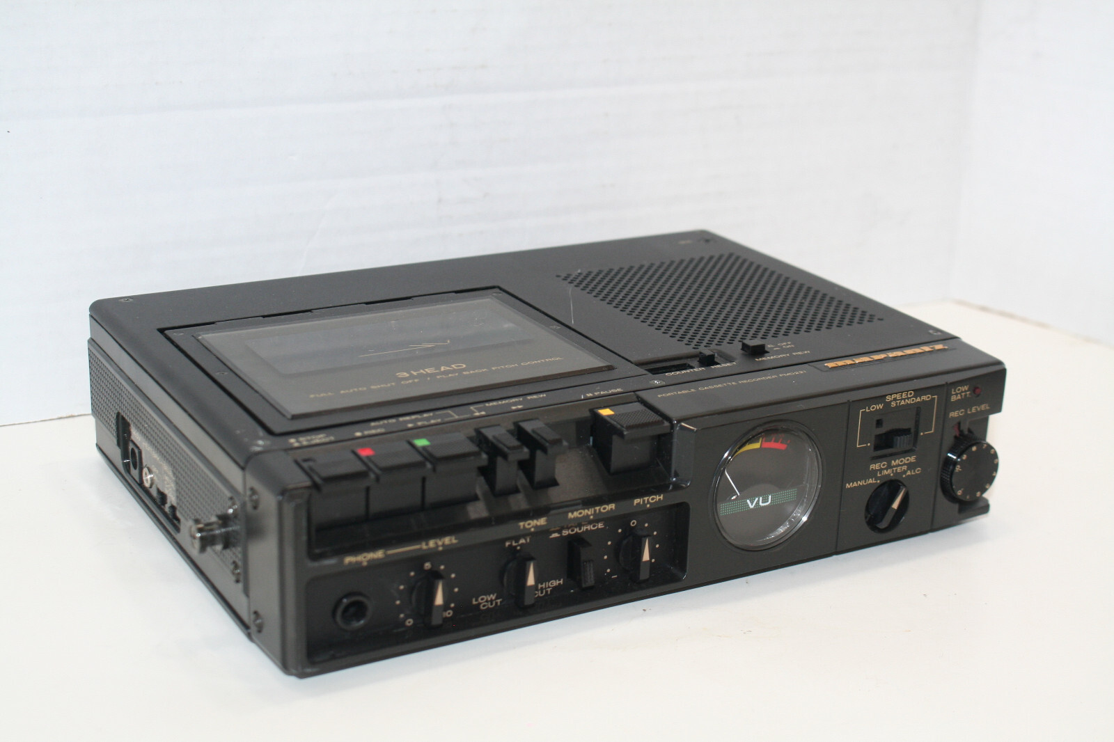 Marantz PMD221 PMD 221 Portable Mono Cassette Recorder * eBay