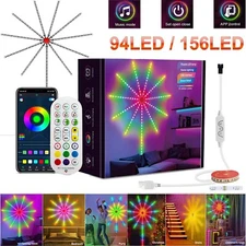 LED Firework Strip Light Dream Color RGB USB Smart Music Sync APP Remote Control