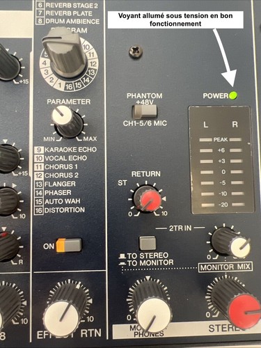 Yamaha - MG82 CX - Table de Mixage 8 Canaux, 4 Micros + 4 Lines + Emballage - Bild 13 von 13