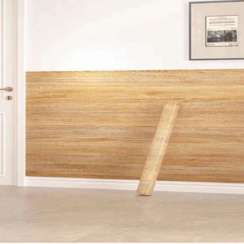 1pc Pvc Oil-proof Marble Sticker, Self-adhesive Wallpaper for Kitchen, Cabinet - Bild 5 von 13