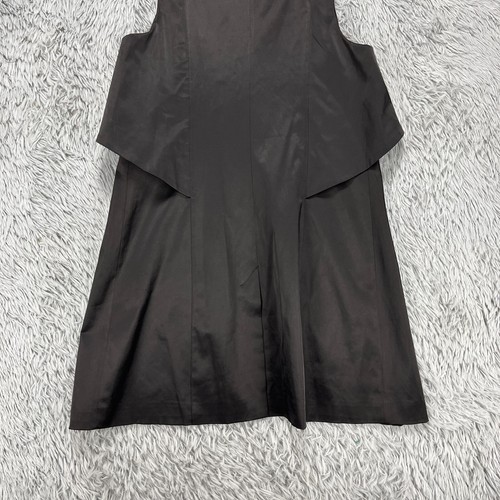 Vintage bebe Weste Damen XS schwarz Wasserfall Y2K 2000er vorne offen Whimsigoth - Bild 10 von 10