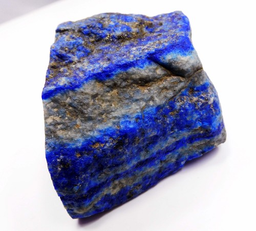 953,50 Ct Lapislazzuli Naturale Blu Non Tagliato Grezzo Grezzo CERTIFICATO Gemma Sciolta - Foto 7 di 8
