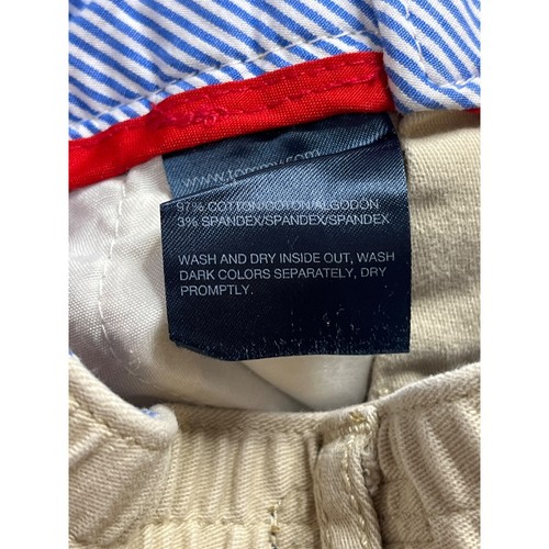 Tommy Hilfiger Shorts Baby Boys Chinos Khakis 18 Months Kids Tan Brown Uniform - Picture 9 of 11