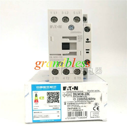 1PC NEW FOR EATON Ac Contactor MOELLER DIL M38-10C AC220V - Afbeelding 1 van 3