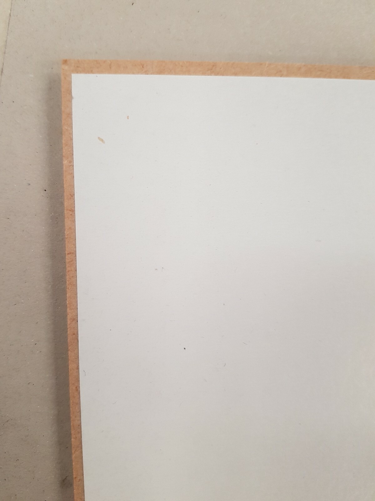 White hardboard sheets 540mm x 370mm x 3mm eBay