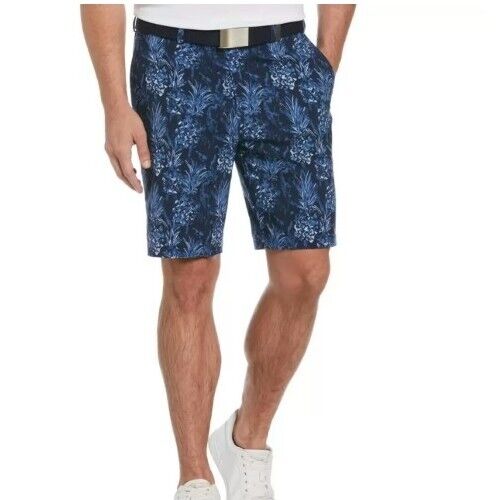 Jack Nicklaus Men's Printed Golf Shorts 9" Pineapple Navy Blue Size 38 - Picture 6 of 6