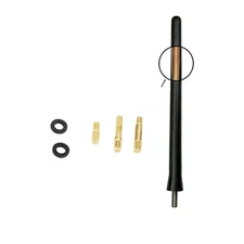 6.75" Black Antenna Mast AM FM for Toyota Tundra Dodge Ram 1500 2500 Nissan