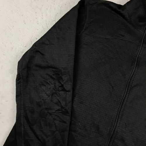 Patagonia Jacket Mens 2XL XXL Black Regulator R1 Waffle Knit Full Zip Hiking - Picture 4 of 10