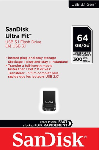 SanDisk 256GB 128GB 64GB 32GB 16GB USB 3.1 3.0 Ultra Fit CZ430 Pen Drive Lot OTG - Picture 8 of 22