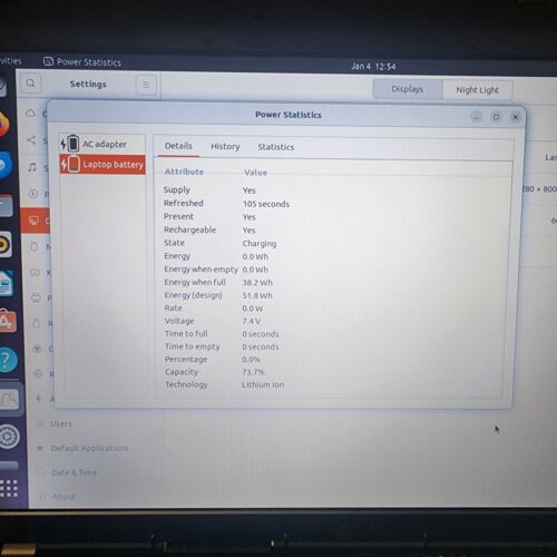 Lenovo ThinkPad R61e Type 7649 C2D T7100 1.8GHz 2GB RAM 80GB HDD - Picture 8 of 9