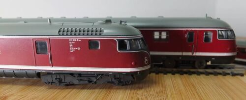 Lima 139808 Spur G HO DB VT 08 Dieseltriebwagen 3 Wagen Set in rot - Bild 6 von 13