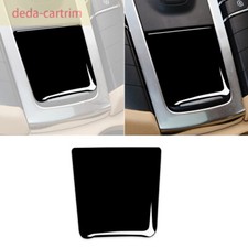 Gloss Black Center Console Battery Panel Cover Trim For Porsche Macan 2014-2021