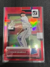 Connor Seabold Rated Rookie Red Holo 2022 Panini Donruss Baseball # 59