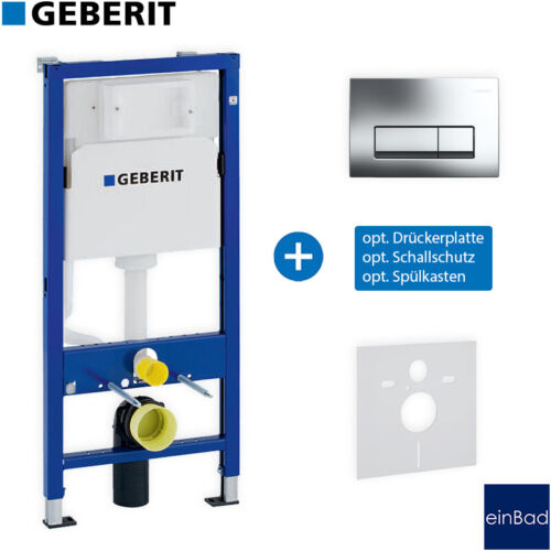 Geberit Duofix Basic UP Spülkasten Delta 112 WC Vorwandelement Betätigungsplatte - Afbeelding 24 van 31