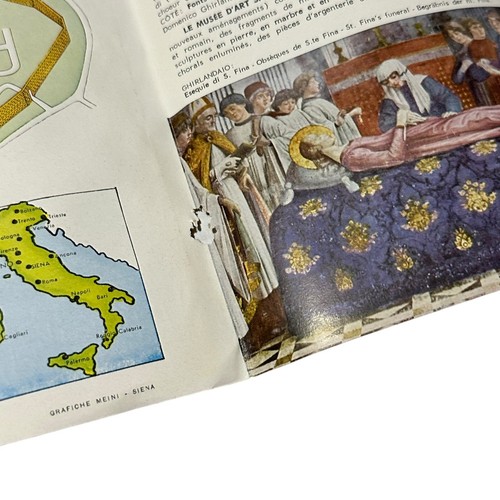 SAN GIMIGNANO Siena Italy Travel Brochure  Italia 1960s - Picture 9 of 11