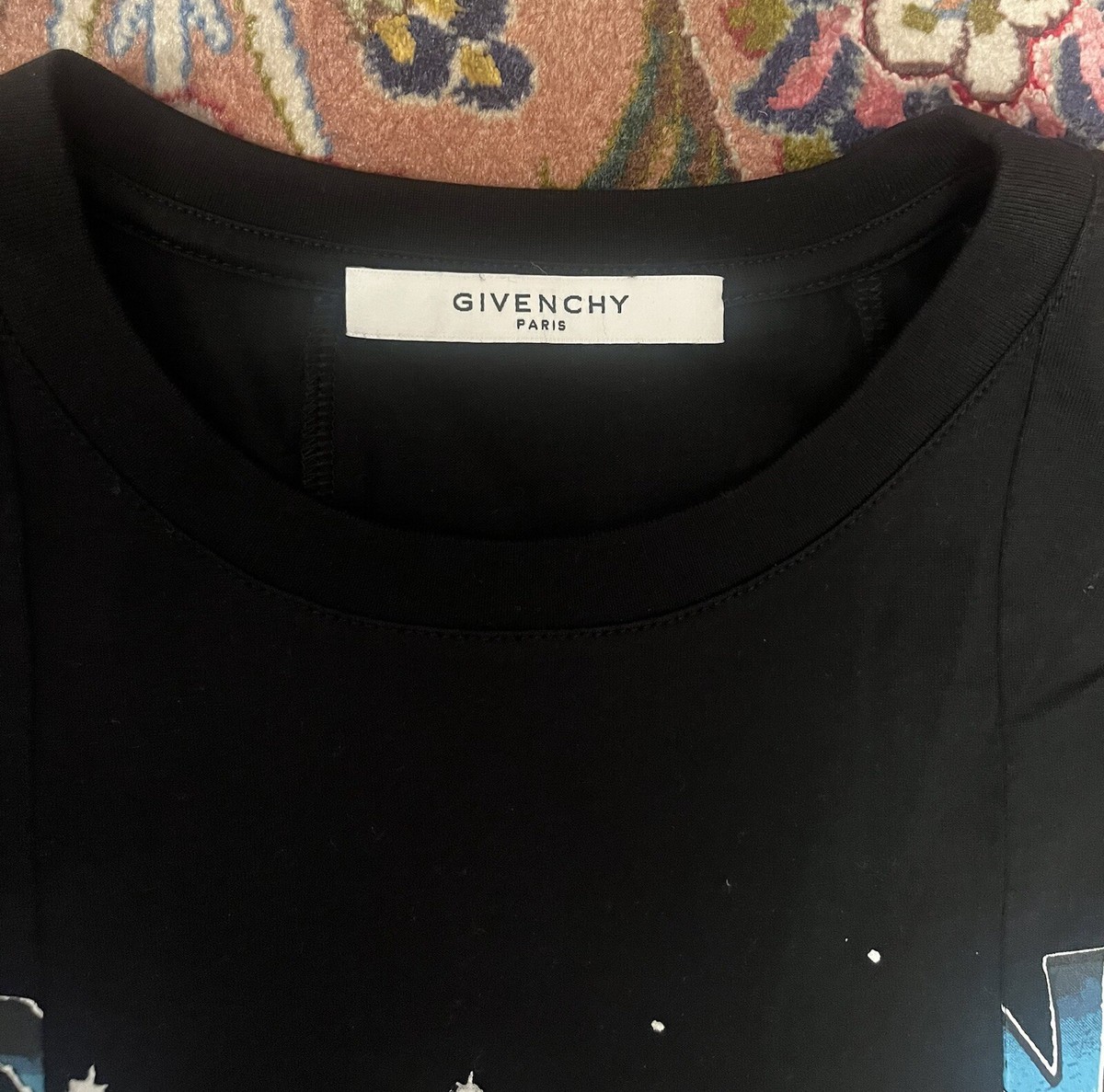 Givenchy Paris World Tour Long Sleeve Shirt Men's Lion & Pegasus