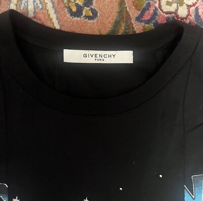 Givenchy Paris World Tour Long Sleeve Shirt Men's Lion & Pegasus