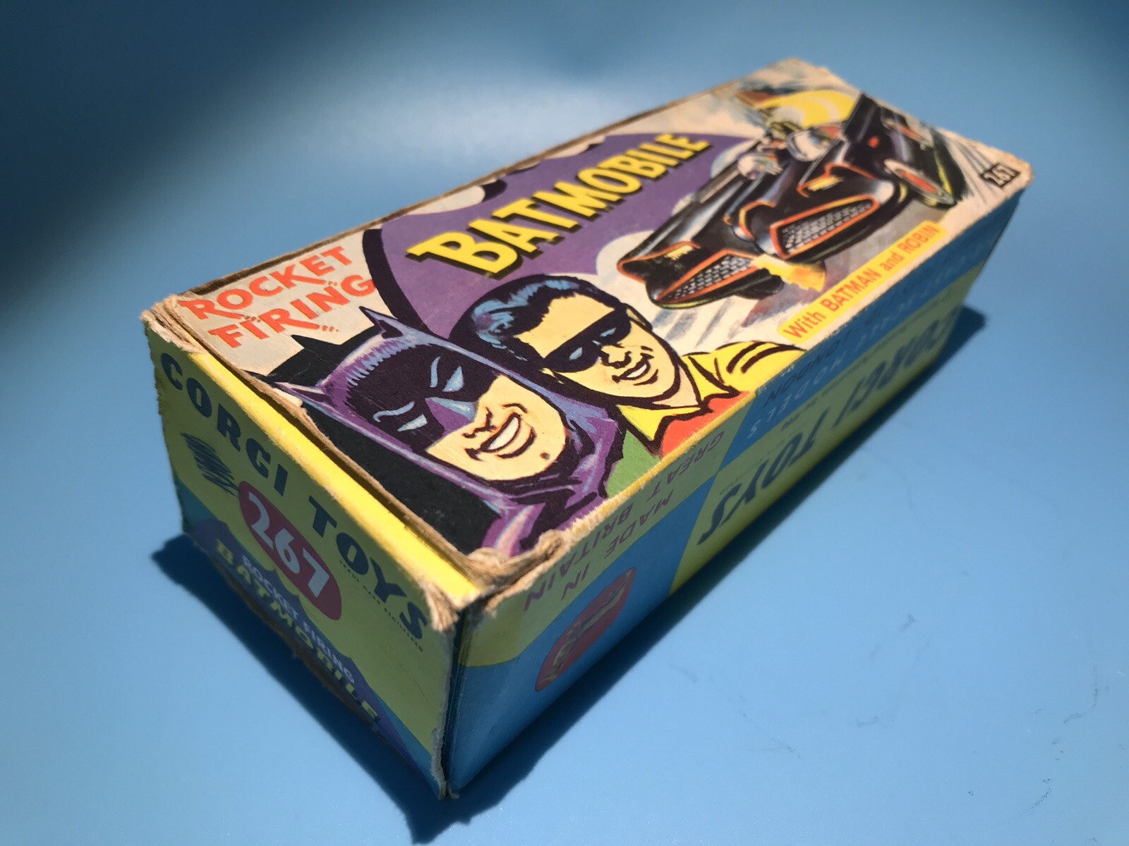 Corgi Corgi Corgi 267 Batman Batmobile original inner Outer Boîtes accessoires papiers Lot d365ba Corgi Corgi Corgi 267 Batman Batmobile original inner Outer Boîtes accessoires papiers Lot d365ba
