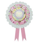 Bride To Be Rosette Hen Party Badge Bridal Gift Hen Night Pin Sash Truly Hen Do